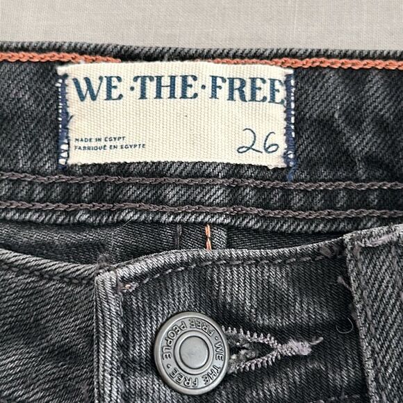 We the Free Ava High-Waist Bootcut Jeans in Class Act Black Size 26 - Picture 11 of 16